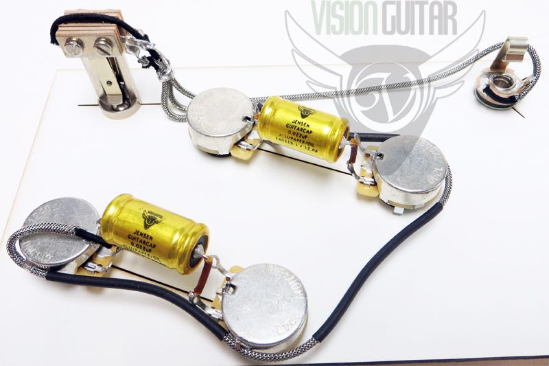 premium vintage pre wired es 335 wiring harness kit cts caps es 330 ebay premium vintage pre wired es 335 wiring harness kit cts caps es 330 ebay